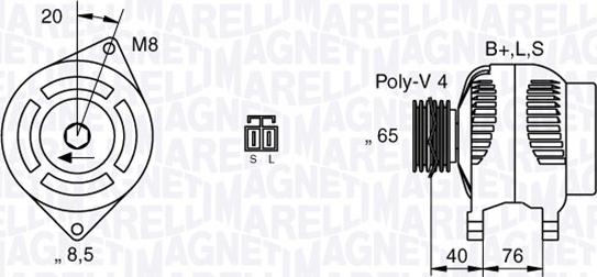 Magneti Marelli 063532623010 - Generator alexcarstop-ersatzteile.com