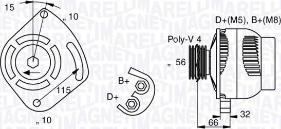 Magneti Marelli 063377012010 - Generator alexcarstop-ersatzteile.com