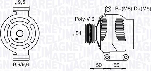 Magneti Marelli 063377024010 - Generator alexcarstop-ersatzteile.com