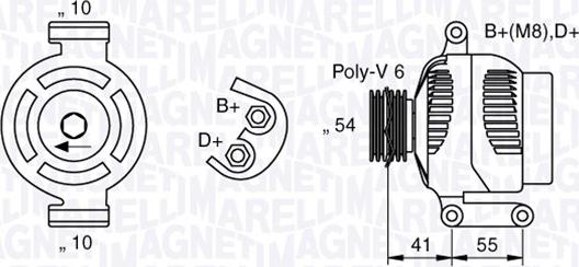 Magneti Marelli 063377028010 - Generator alexcarstop-ersatzteile.com