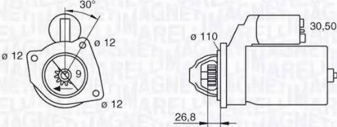 Magneti Marelli 063217148010 - Starter alexcarstop-ersatzteile.com