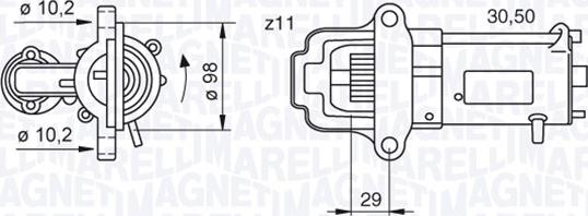 Magneti Marelli 063280023010 - Starter alexcarstop-ersatzteile.com