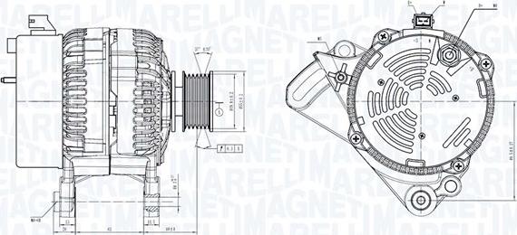 Magneti Marelli 063730733010 - Generator alexcarstop-ersatzteile.com