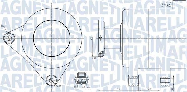 Magneti Marelli 063731999010 - Generator alexcarstop-ersatzteile.com