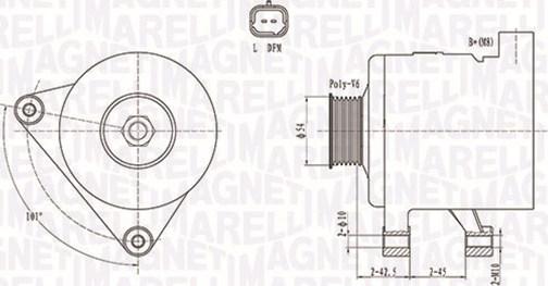 Magneti Marelli 063731498010 - Generator alexcarstop-ersatzteile.com