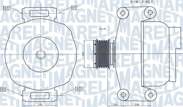 Magneti Marelli 063731489010 - Generator alexcarstop-ersatzteile.com