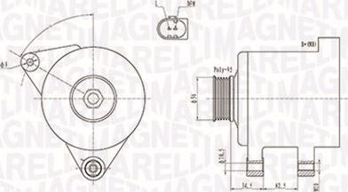 Magneti Marelli 063731546010 - Generator alexcarstop-ersatzteile.com