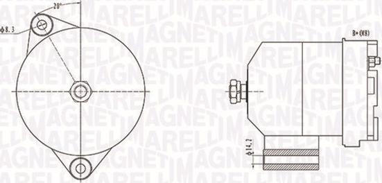 Magneti Marelli 063731586010 - Generator alexcarstop-ersatzteile.com