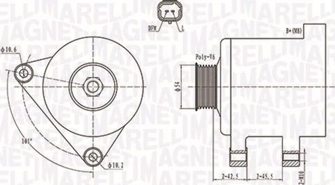 Magneti Marelli 063731674010 - Generator alexcarstop-ersatzteile.com