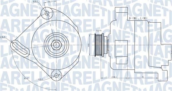 Magneti Marelli 063731886010 - Generator alexcarstop-ersatzteile.com