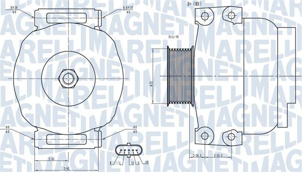 Magneti Marelli 063731880010 - Generator alexcarstop-ersatzteile.com