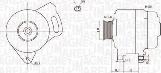 Magneti Marelli 063731750010 - Generator alexcarstop-ersatzteile.com