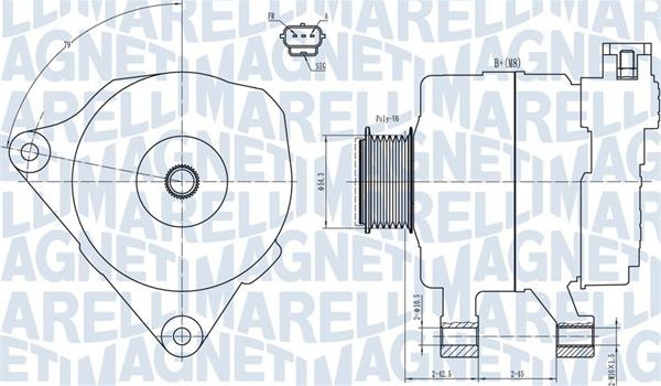 Magneti Marelli 063731778010 - Generator alexcarstop-ersatzteile.com