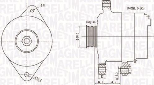 Magneti Marelli 063732062010 - Generator alexcarstop-ersatzteile.com