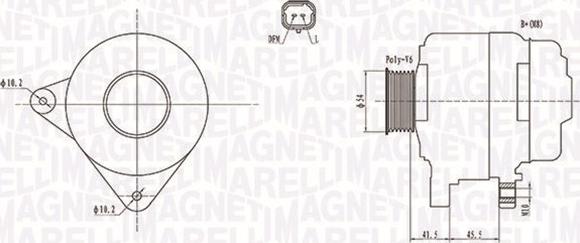 Magneti Marelli 063732008010 - Generator alexcarstop-ersatzteile.com