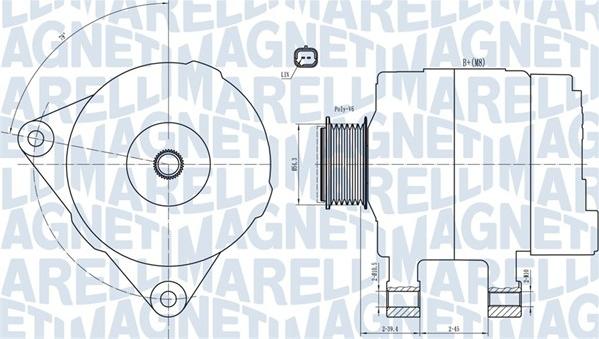 Magneti Marelli 063732033010 - Generator alexcarstop-ersatzteile.com