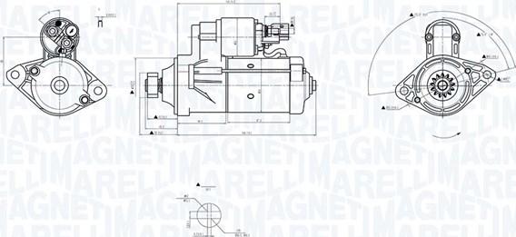 Magneti Marelli 063726156010 - Starter alexcarstop-ersatzteile.com