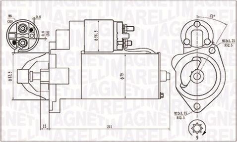 Magneti Marelli 063720624010 - Starter alexcarstop-ersatzteile.com