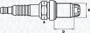 Magneti Marelli 062000783304 - Zündkerze alexcarstop-ersatzteile.com