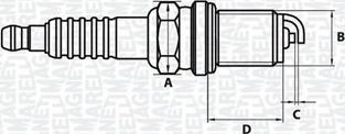 Magneti Marelli 062000782304 - Zündkerze alexcarstop-ersatzteile.com