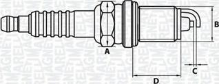 Magneti Marelli 062000774304 - Zündkerze alexcarstop-ersatzteile.com