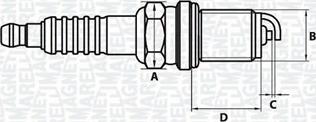 Magneti Marelli 062000775304 - Zündkerze alexcarstop-ersatzteile.com