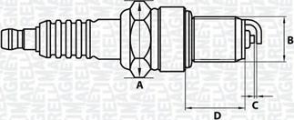 Magneti Marelli 062000770304 - Zündkerze alexcarstop-ersatzteile.com