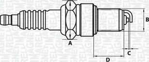 Magneti Marelli 062000771304 - Zündkerze alexcarstop-ersatzteile.com