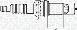 Magneti Marelli 062000772304 - Zündkerze alexcarstop-ersatzteile.com