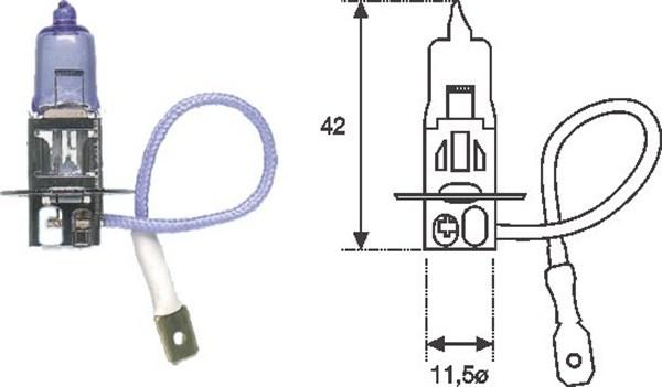 Magneti Marelli 002553100000 - Glühlampe, Nebelscheinwerfer alexcarstop-ersatzteile.com