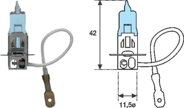 Magneti Marelli 002604100000 - Glühlampe, Nebelscheinwerfer alexcarstop-ersatzteile.com