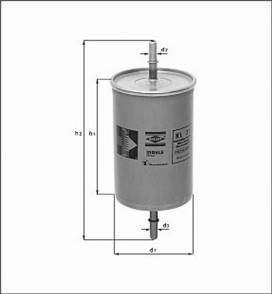 Magneti Marelli 154087281800 - Kraftstofffilter alexcarstop-ersatzteile.com