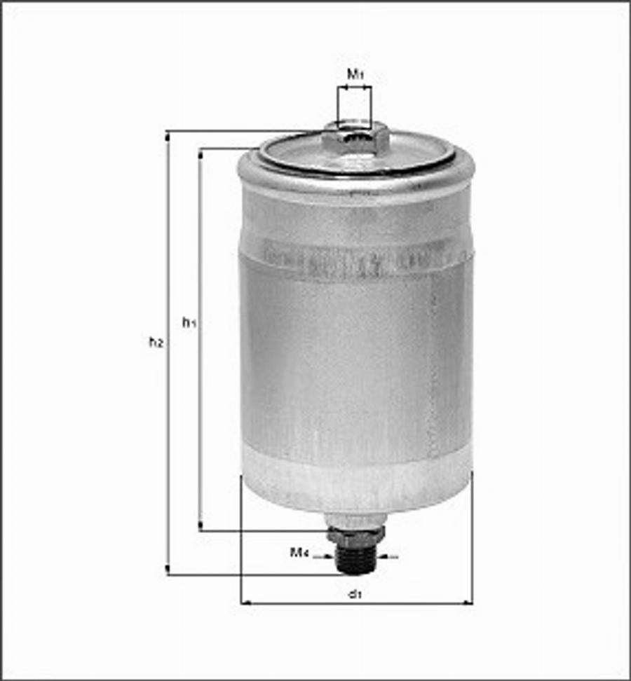 Magneti Marelli 154078460900 - Kraftstofffilter alexcarstop-ersatzteile.com