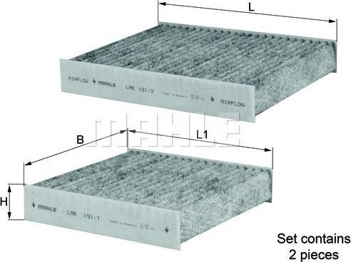 Magneti Marelli 154703288650 - Filter, Innenraumluft alexcarstop-ersatzteile.com