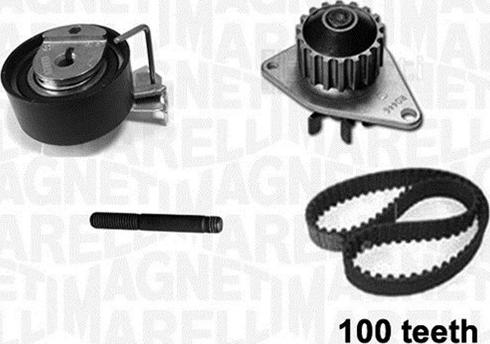 Magneti Marelli 341405320001 - Wasserpumpe + Zahnriemensatz alexcarstop-ersatzteile.com