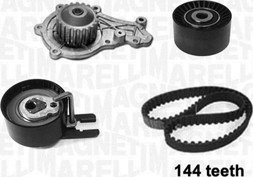 Magneti Marelli 341406450001 - Wasserpumpe + Zahnriemensatz alexcarstop-ersatzteile.com