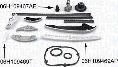 Magneti Marelli 341500001150 - Steuerkettensatz alexcarstop-ersatzteile.com