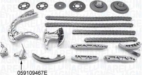 Magneti Marelli 341500001180 - Steuerkettensatz alexcarstop-ersatzteile.com