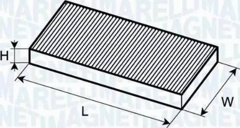 Magneti Marelli 350203063210 - Filter, Innenraumluft alexcarstop-ersatzteile.com