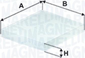 Magneti Marelli 350208065960 - Filter, Innenraumluft alexcarstop-ersatzteile.com