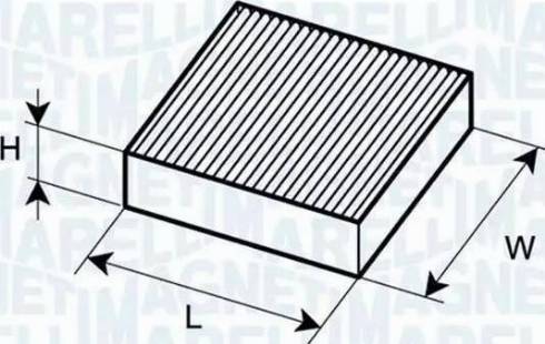 Magneti Marelli 350203061930 - Filter, Innenraumluft alexcarstop-ersatzteile.com