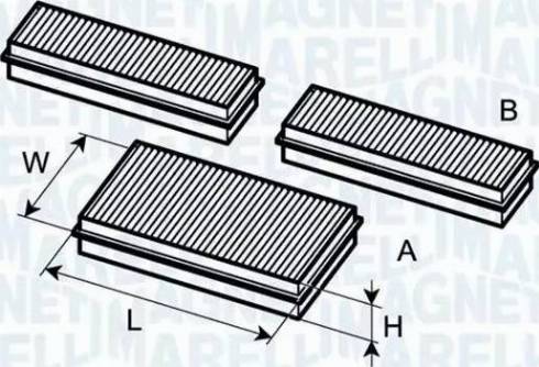 Magneti Marelli 350203061780 - Filter, Innenraumluft alexcarstop-ersatzteile.com