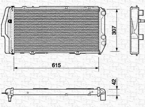 Magneti Marelli 350213403000 - Kühler, Motorkühlung alexcarstop-ersatzteile.com