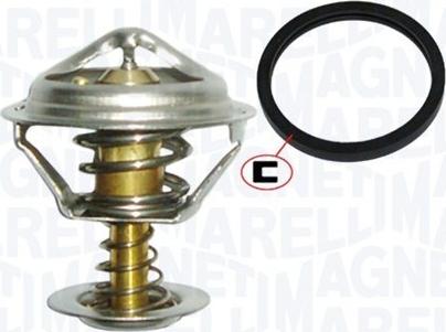 Magneti Marelli 352317101620 - Thermostat, Kühlmittel alexcarstop-ersatzteile.com