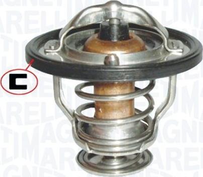 Magneti Marelli 352317102130 - Thermostat, Kühlmittel alexcarstop-ersatzteile.com