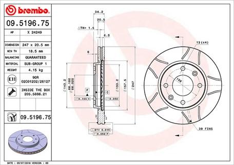 Magneti Marelli 360406040505 - Bremsscheibe alexcarstop-ersatzteile.com