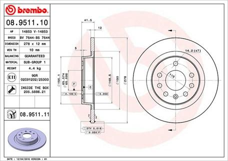 Magneti Marelli 360406040000 - Bremsscheibe alexcarstop-ersatzteile.com