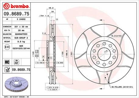 Magneti Marelli 360406001805 - Bremsscheibe alexcarstop-ersatzteile.com