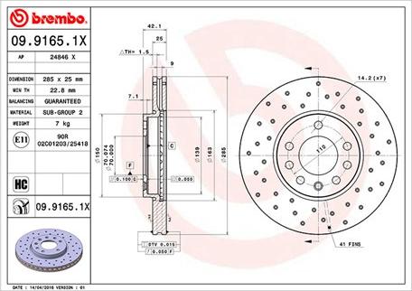 Magneti Marelli 360406008302 - Bremsscheibe alexcarstop-ersatzteile.com