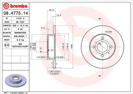 Magneti Marelli 360406010200 - Bremsscheibe alexcarstop-ersatzteile.com